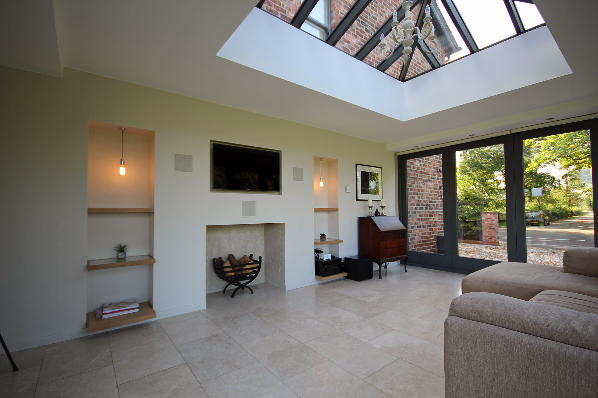 Family room conservatory